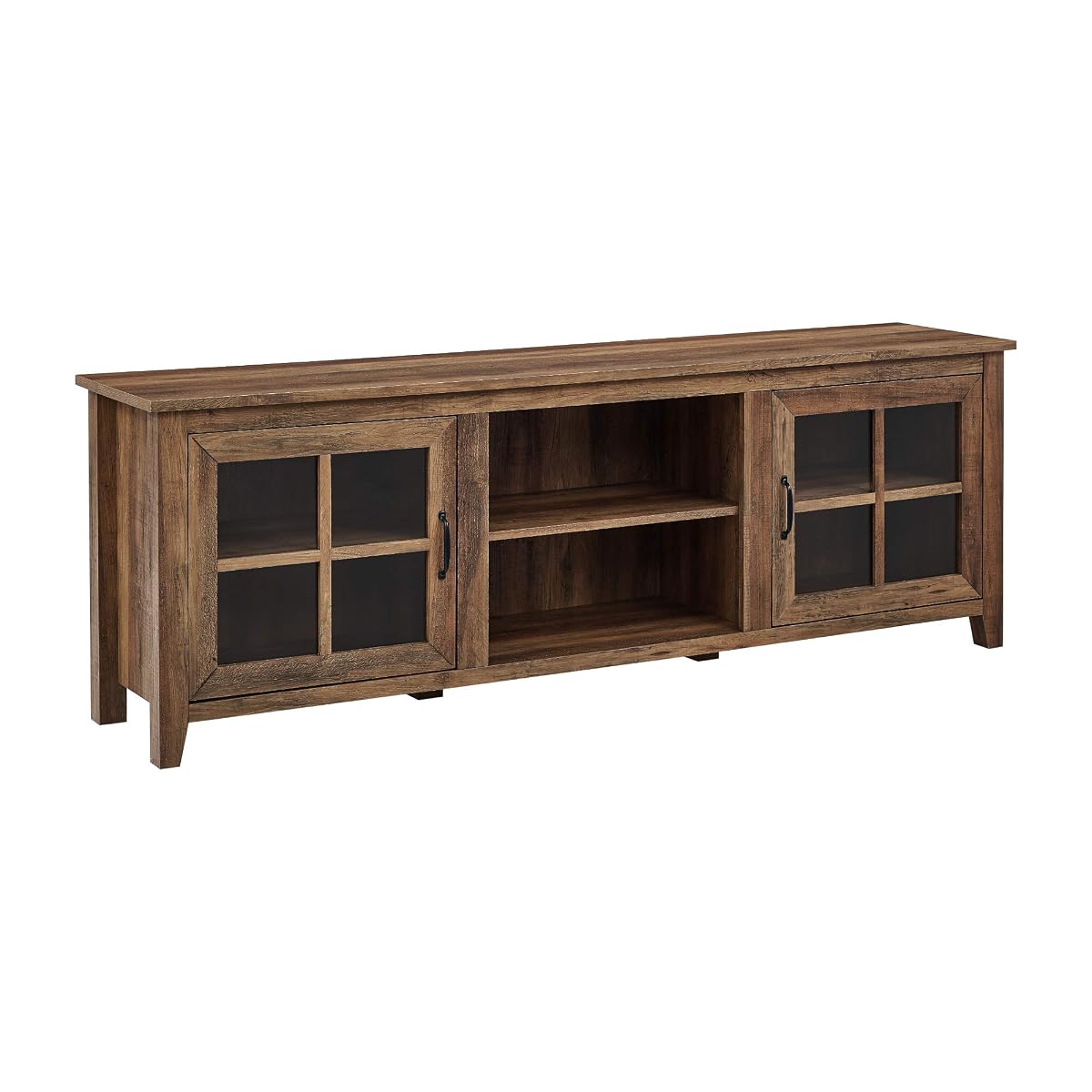 Portsmouth Classic 2 Glass Door TV Stand for TVs up to 80 Inches, 70 Inch