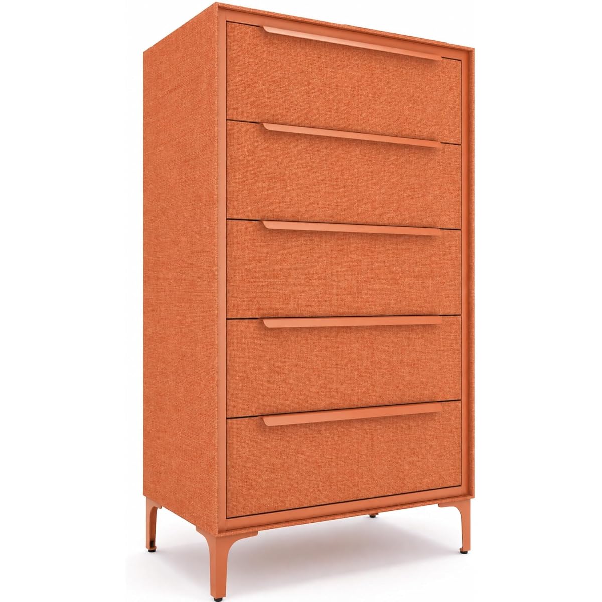 Naima Premium Fabric Dresser, Strong Metal Frame