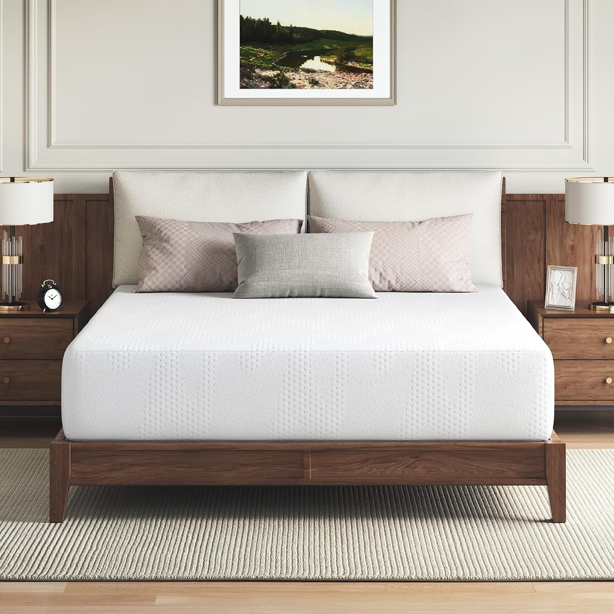 King Size Mattress in a Box, 14 Inch King Gel Memory Foam Mattress