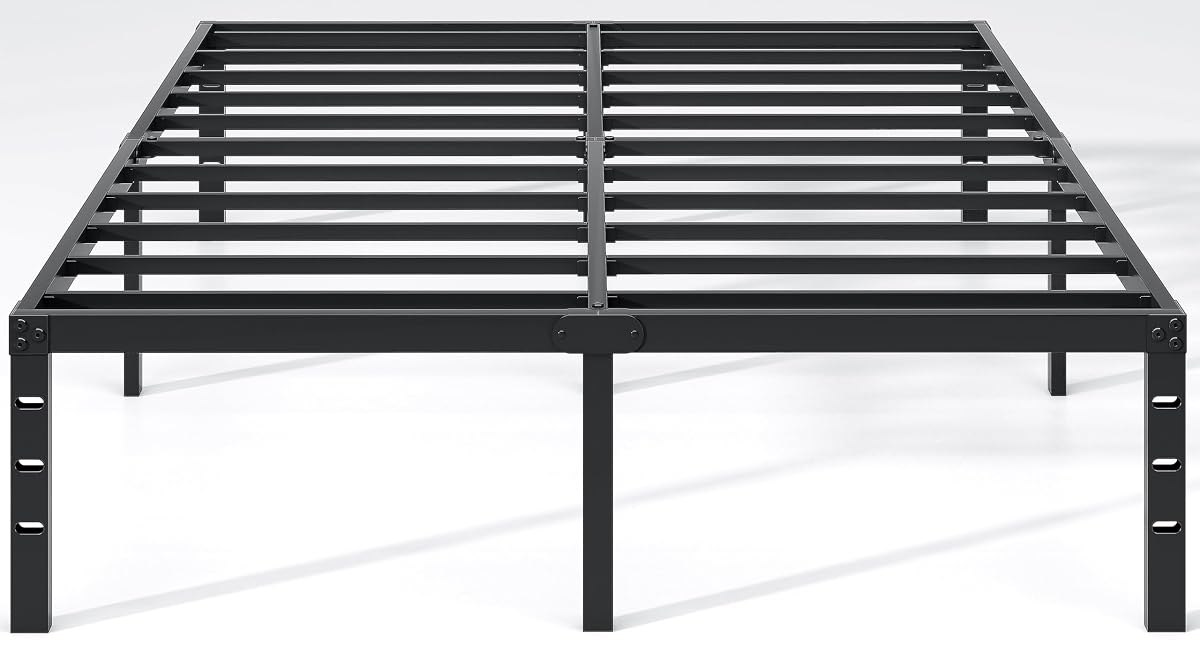 Metal Bed Frame,Full Size Bed Frame with Storage Space,18 Inch
