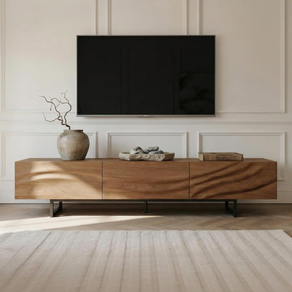 80 Inch Mid Century Modern TV Stand