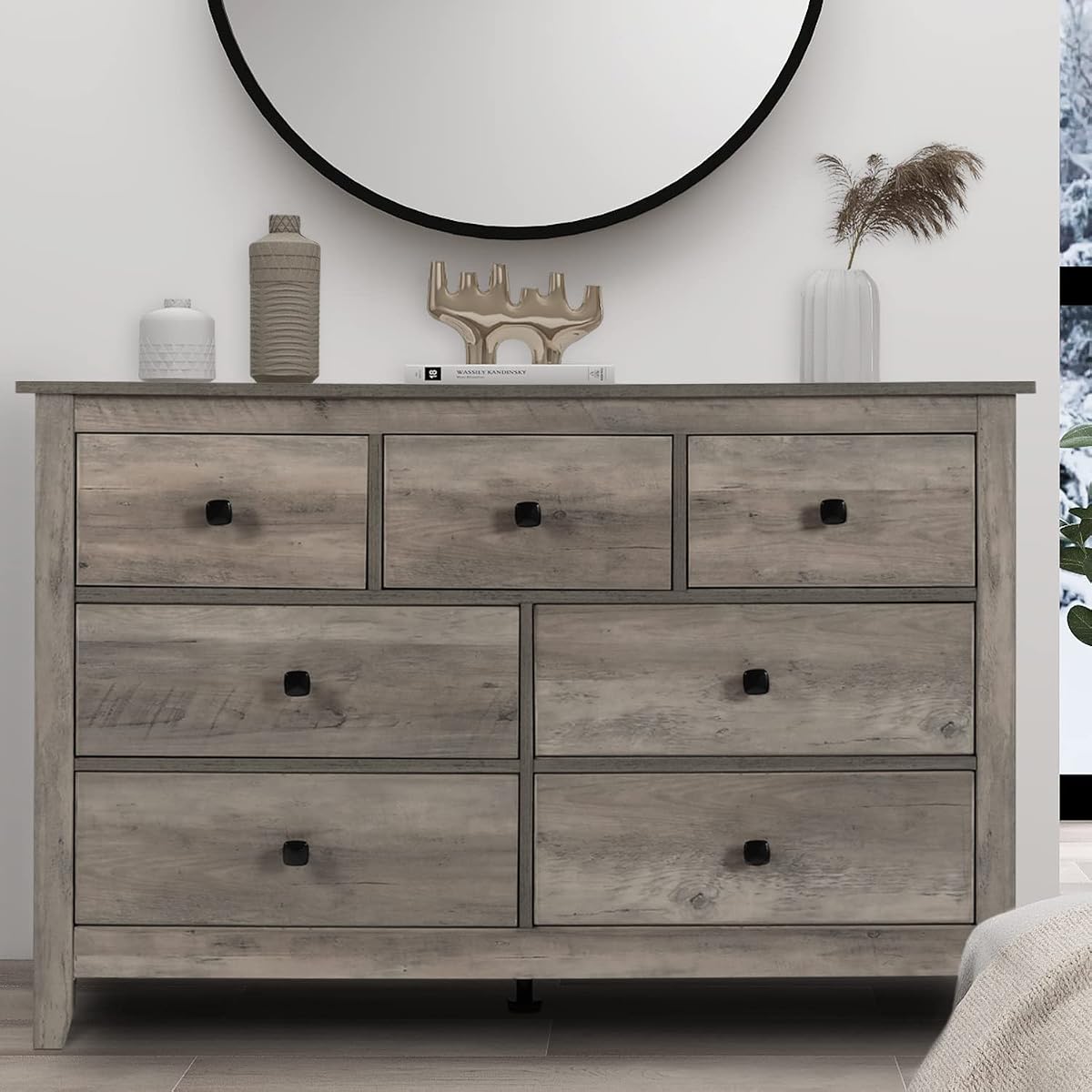 7 Drawer Dresser, Wooden Bedroom Dressers