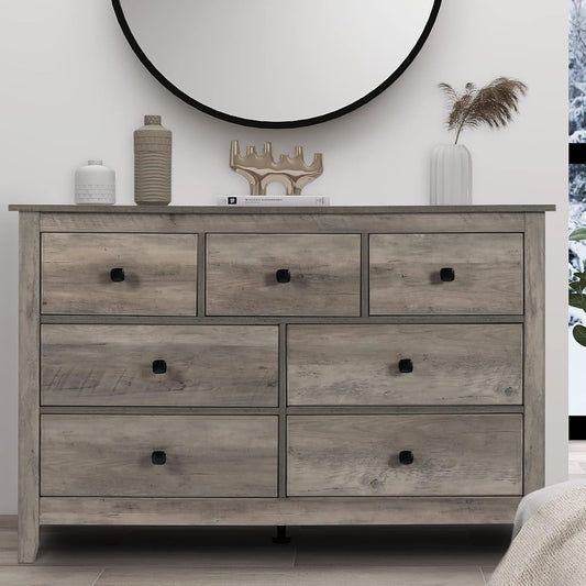 7 Drawer Dresser, Wooden Bedroom Dressers
