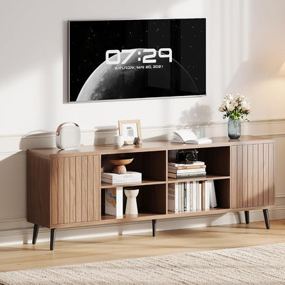 70" Fluted TV Stand for Living Room
