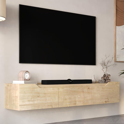 Atelier Mobili Floating TV Stand for 75 Inch TVs