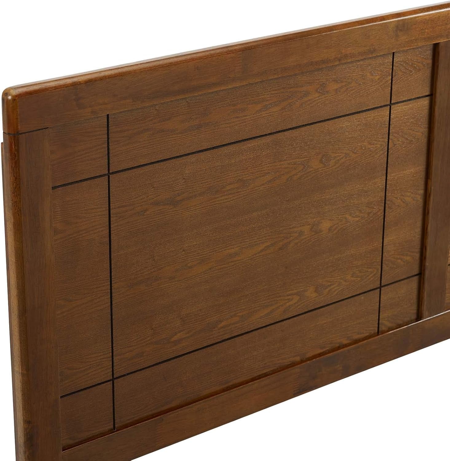 Archie King Wood Headboard in Walnut