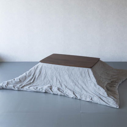 Kotatsu Blanket, Kotatsu Futon, Reversible 100% Polyester Fabric Material, Home and Living, Blanket for Kotatsu Heater… (Gray, Rectangle)