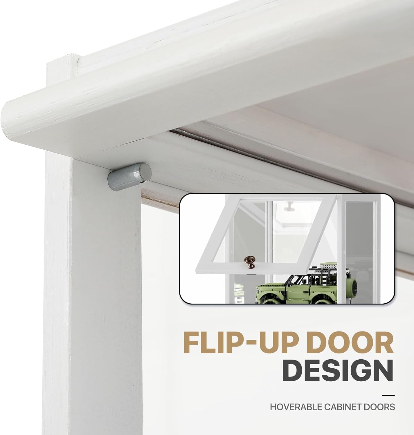 60" Tall Slim Narrow Clear Display Cabinet with Acrylic Door Curio Cabinet Display Case Corner Shelves Collection Display Case, White