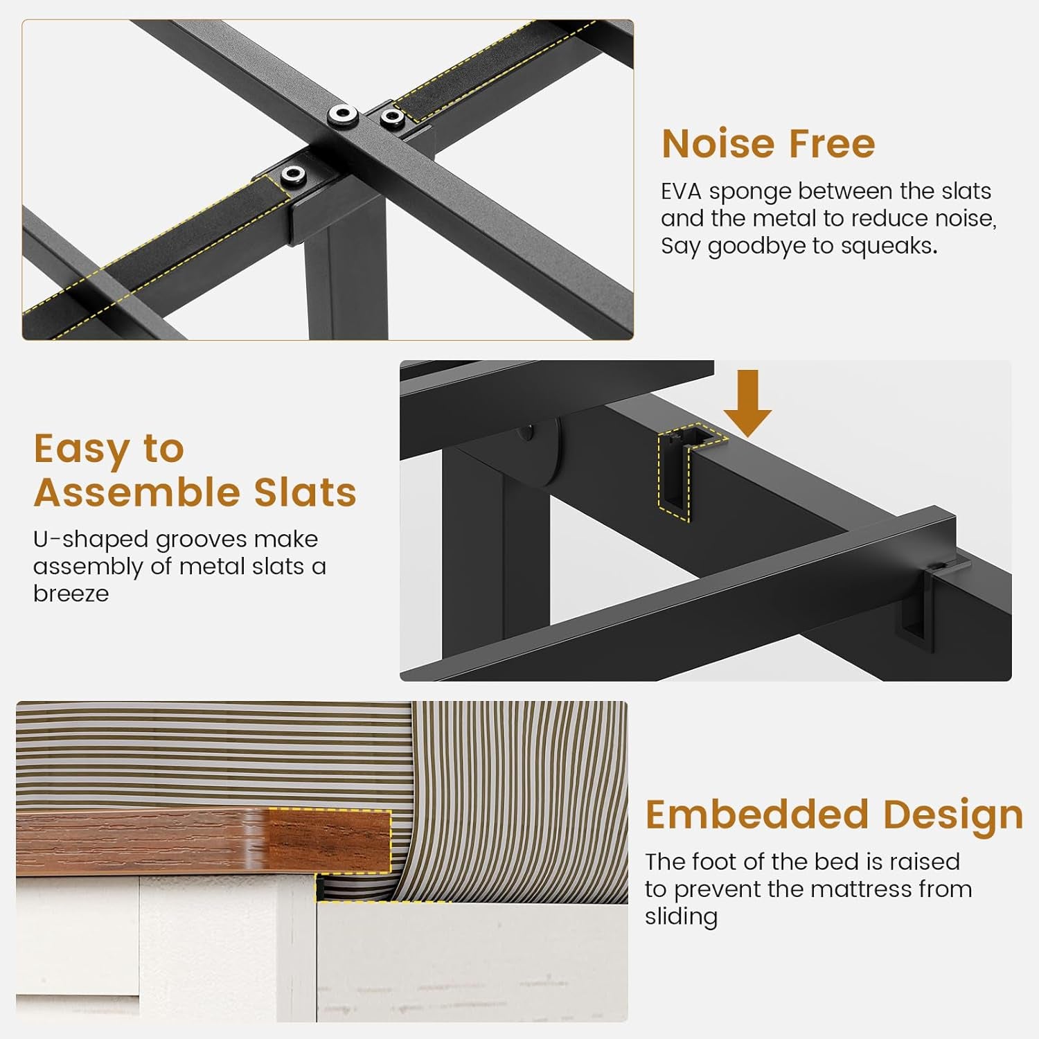 Farmhouse Bed Frame Full Size with Bookcase and Storage Cabinets Headboard, Wood Platform Bed with LED Lights, Charging Station, 4 Drawers, Decoration Footboard, No Box Spring Needed, White