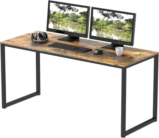 Mission 48-Inch Home Office Computer Desk, Rustic Brown