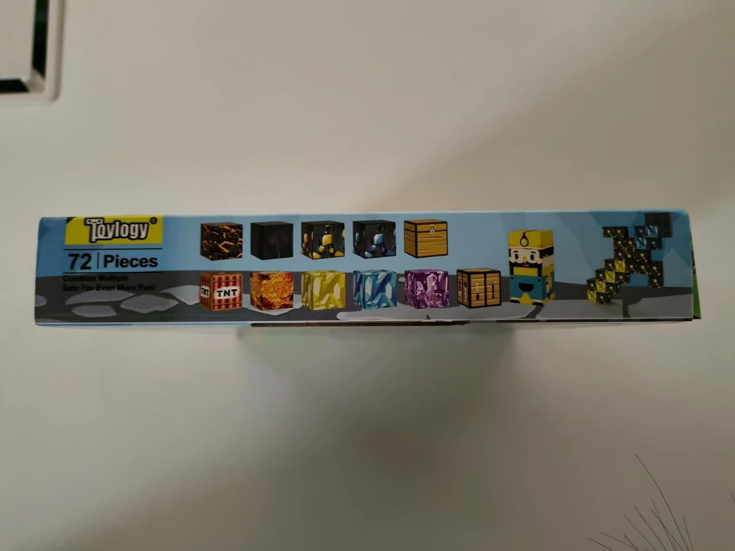 Magnetic Blocks-Build Mine Magnet World Sword Edition Mine Sword Caverns Magnet Classroom Must Haves Toddler Toys for Boys & Girls Age 3-4 4-5 6-8, Sensory Montessori Toys for Kids for 3+
