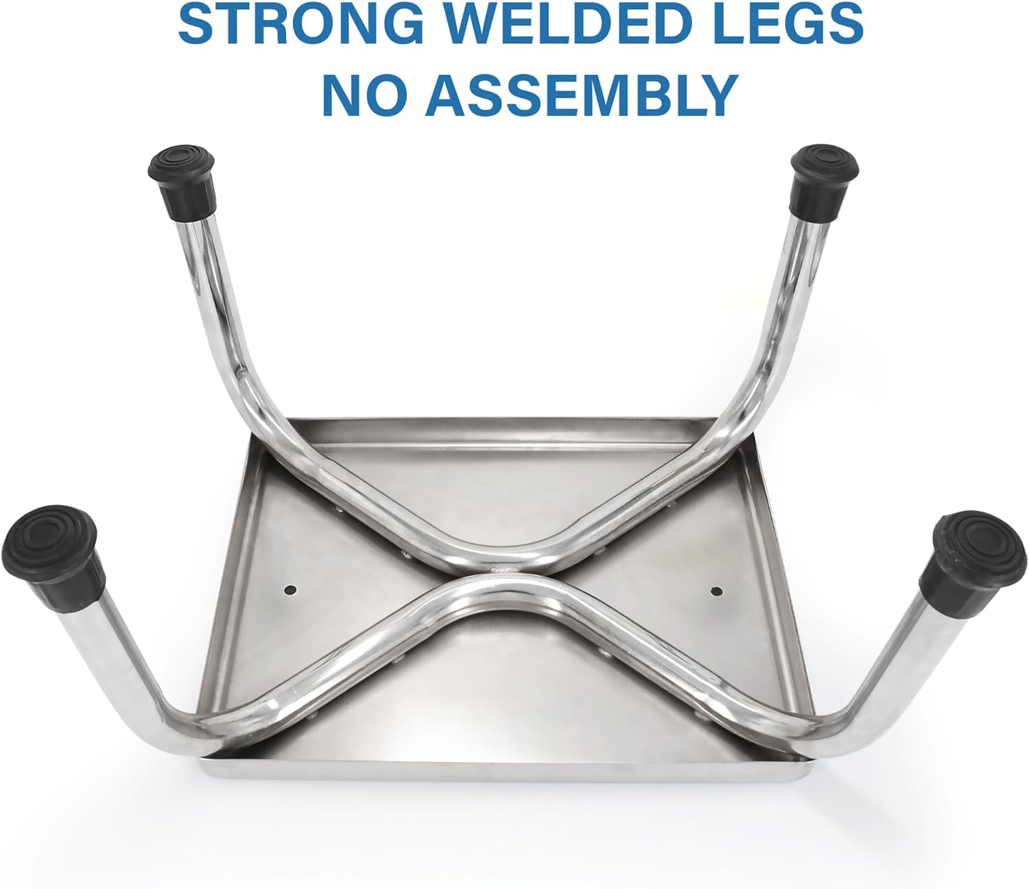 Medical Foot Step Stool 350Lbs Heavy-Duty Welded Steel Legs, Fully Welded Single Construction Frame, Anti-Skid Rubber Platform