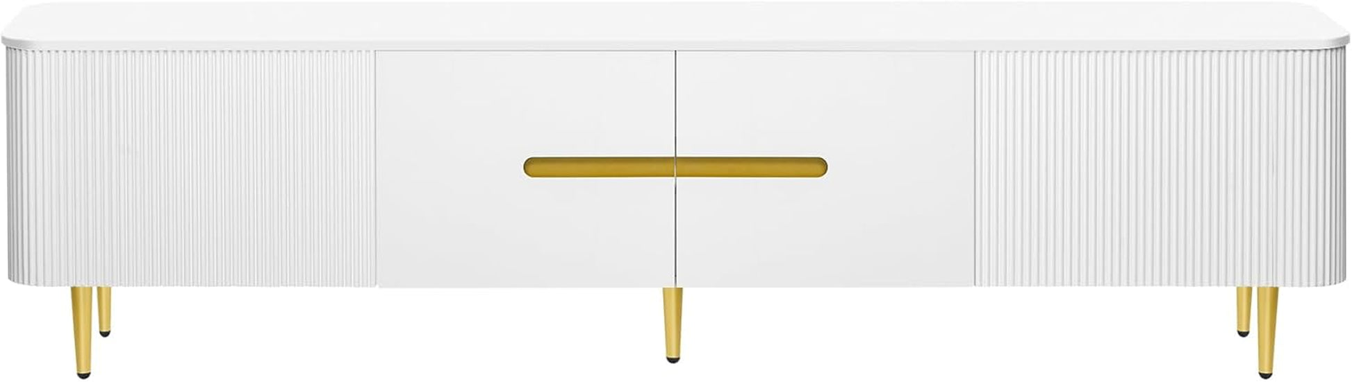 78.7'' Minimalist TV Stand for Tvs up to 85 Inches, Modern Entertainment Center Media Console with 4 Spacious Cabinets for Living Room