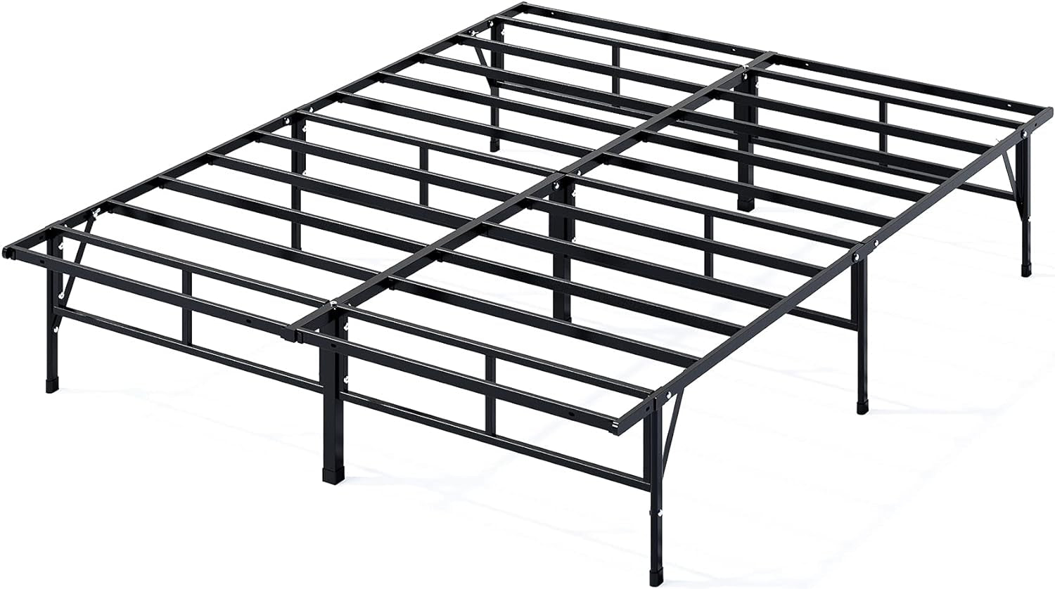 Sleep Master Do-It-Yourself Smart Platform Metal Bed Frame, Queen