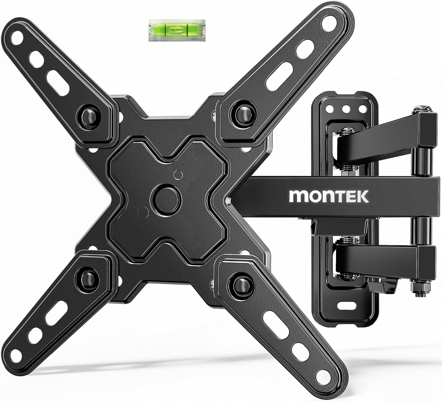 Full Motion TV Wall Mount Bracket for Most 13-43 Inch LED LCD Flat Screen Tvs & Monitors, Swivel Tilt Extension Rotation with Articulating Arms, TV Mount Max VESA 200X200Mm, up to 44Lbs