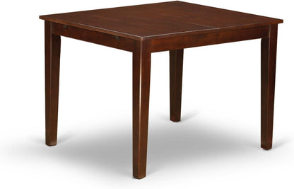 NFT-OAK-T Norfolk Kitchen Dining Table - a Rectangle Solid Wood Table Top with Butterfly Leaf, 32X54 Inch, OAK