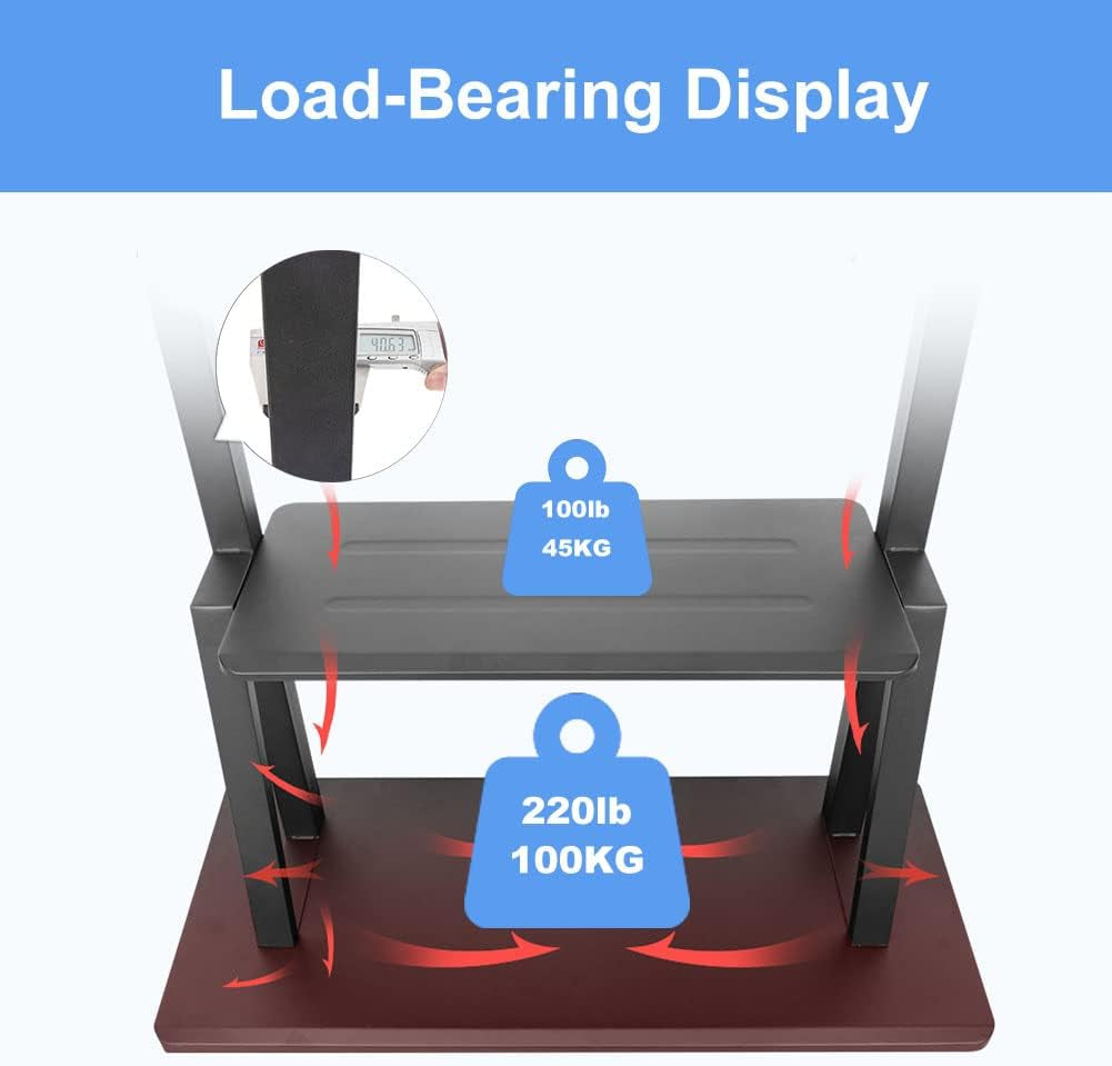 Mobile TV Stand,Rolling Tvs Cart on Wheels Height Adjustable Heavy-Duty Floor Stand Base for 32-75 Inch LCD LED OLED Flat Panel Screens Smartboard Movable Holds up to 220Lbs with Shelf