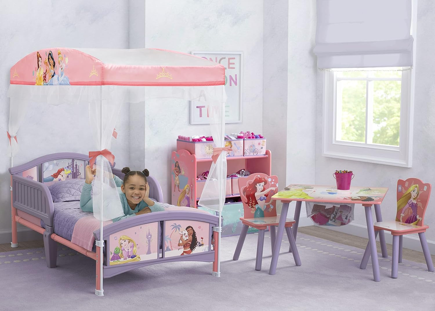 Canopy Toddler Bed, Disney Princess
