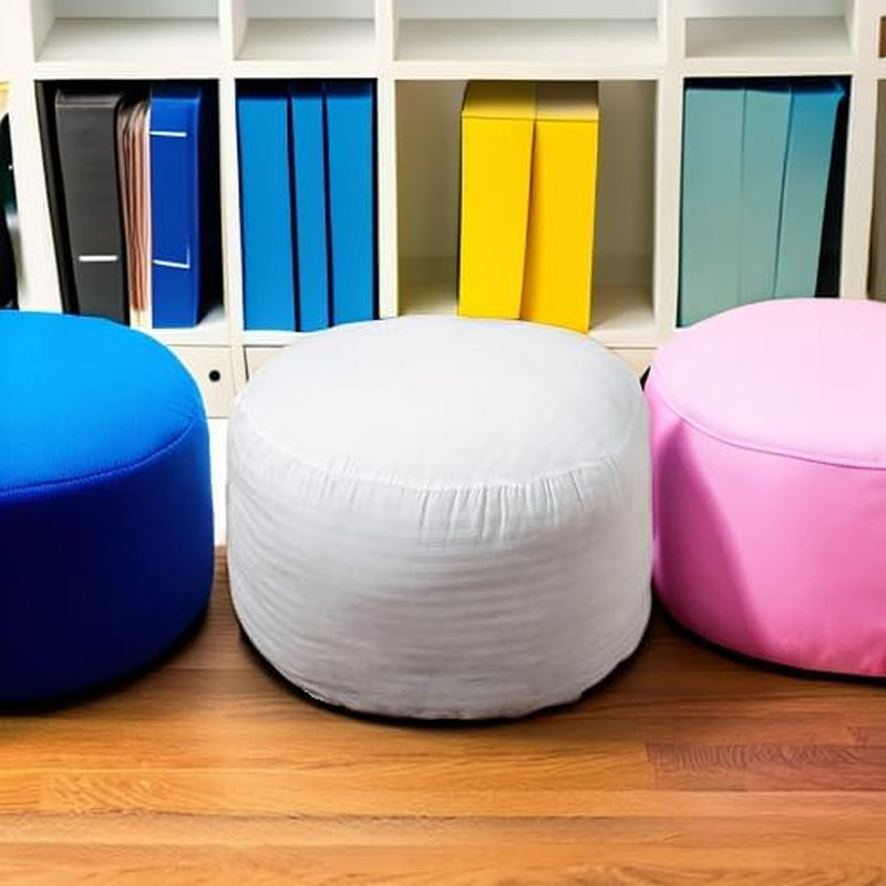Pouf Ottoman Filling Footstool Filler Polyfill Stuffing Stuffing Ottoman Filler Pouf Insert Bean Bag Filler 20X20X12 Inches round Floor Bean Bag Chair Filling