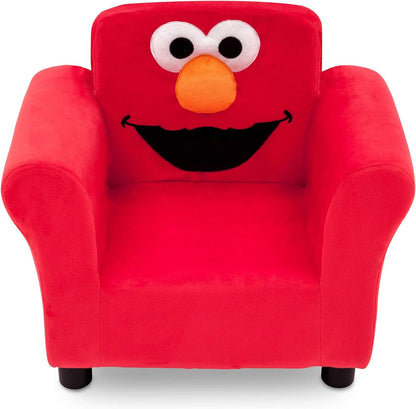 Sesame Street Elmo Upholstered Chair by , Red