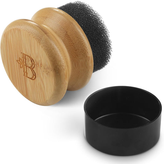 Cutting Board Oil Applicator - Brush for Applying Mineral Oil, Wax, and Wood Oil on Cutting Boards, Butcher Blocks, Bamboo, Wooden Utensils - Kitchen Maintenance Tool & Gift Idea