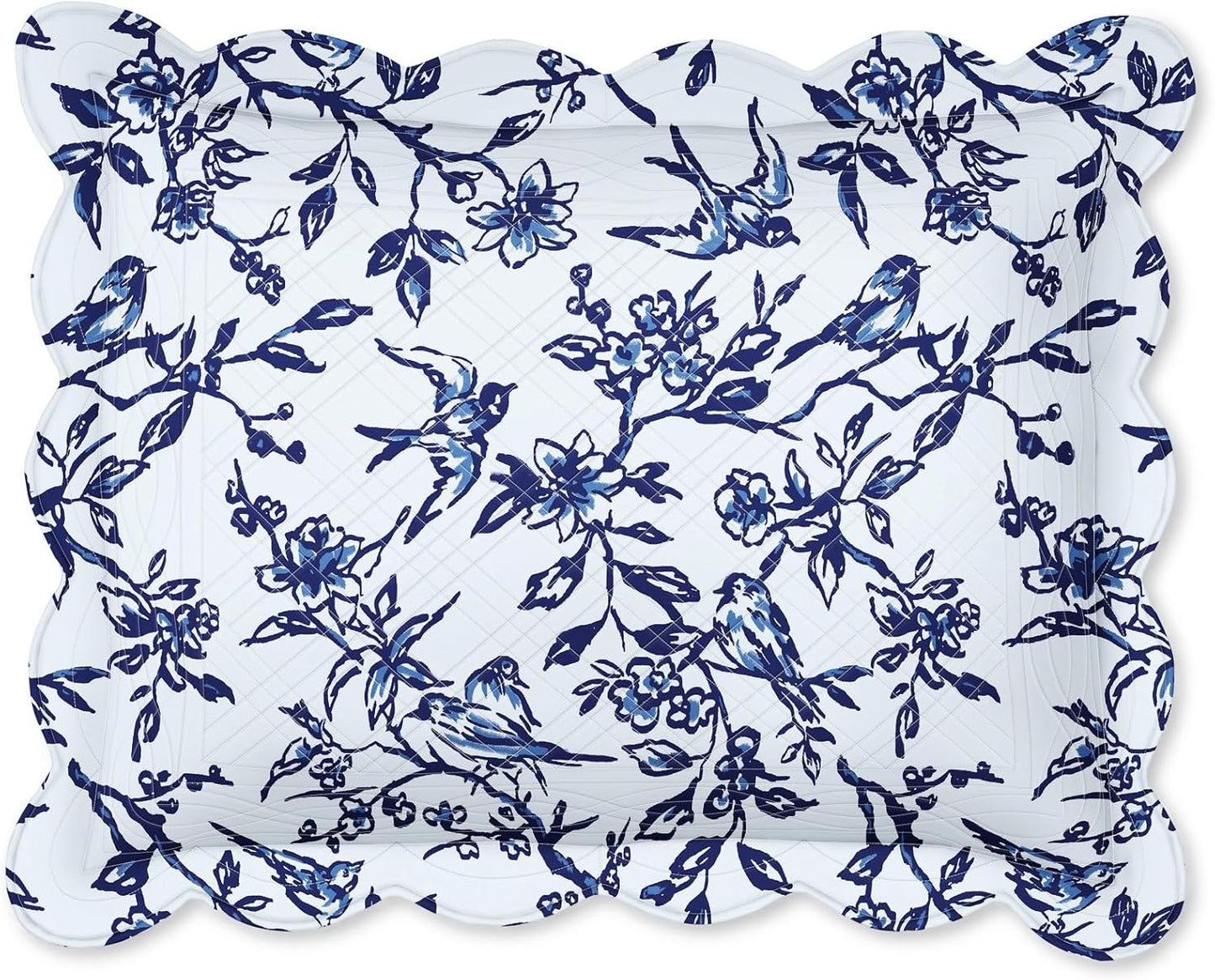 Cotton Florence Sham - King, Floral Multi