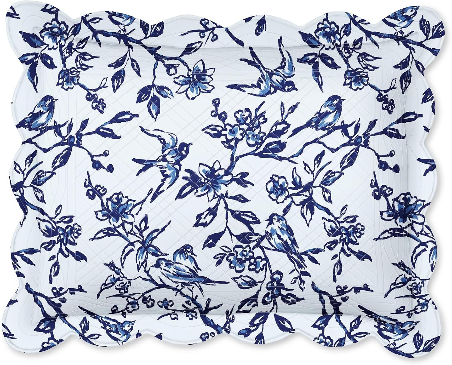 Cotton Florence Sham - King, Floral Multi