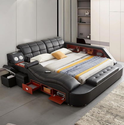 Multifunction Smart King Bed Frame