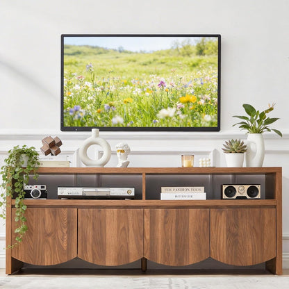Farmhouse 60” TV Stand for Television up to 70 Inch