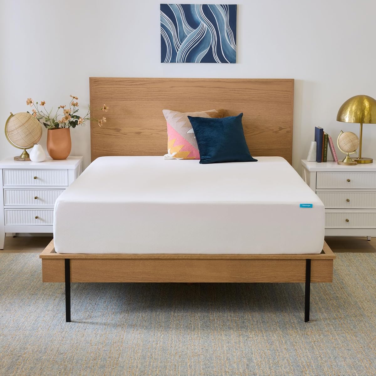 12 Inch Gel Infused Memory Foam Mattress – Twin Size – Plush, Cooling Gel