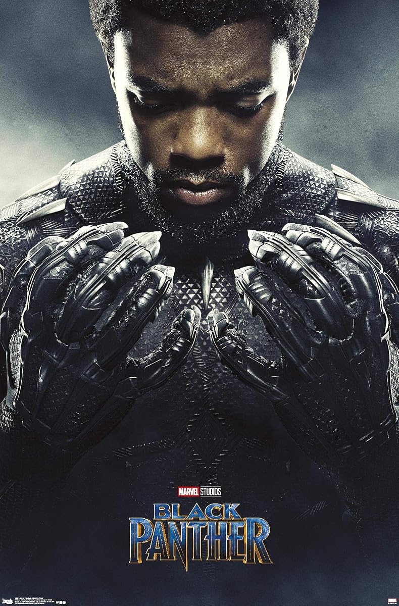 Marvel Black Panther - One Sheet Wall Poster, 19L" x 13W", Premium Unframed Version
