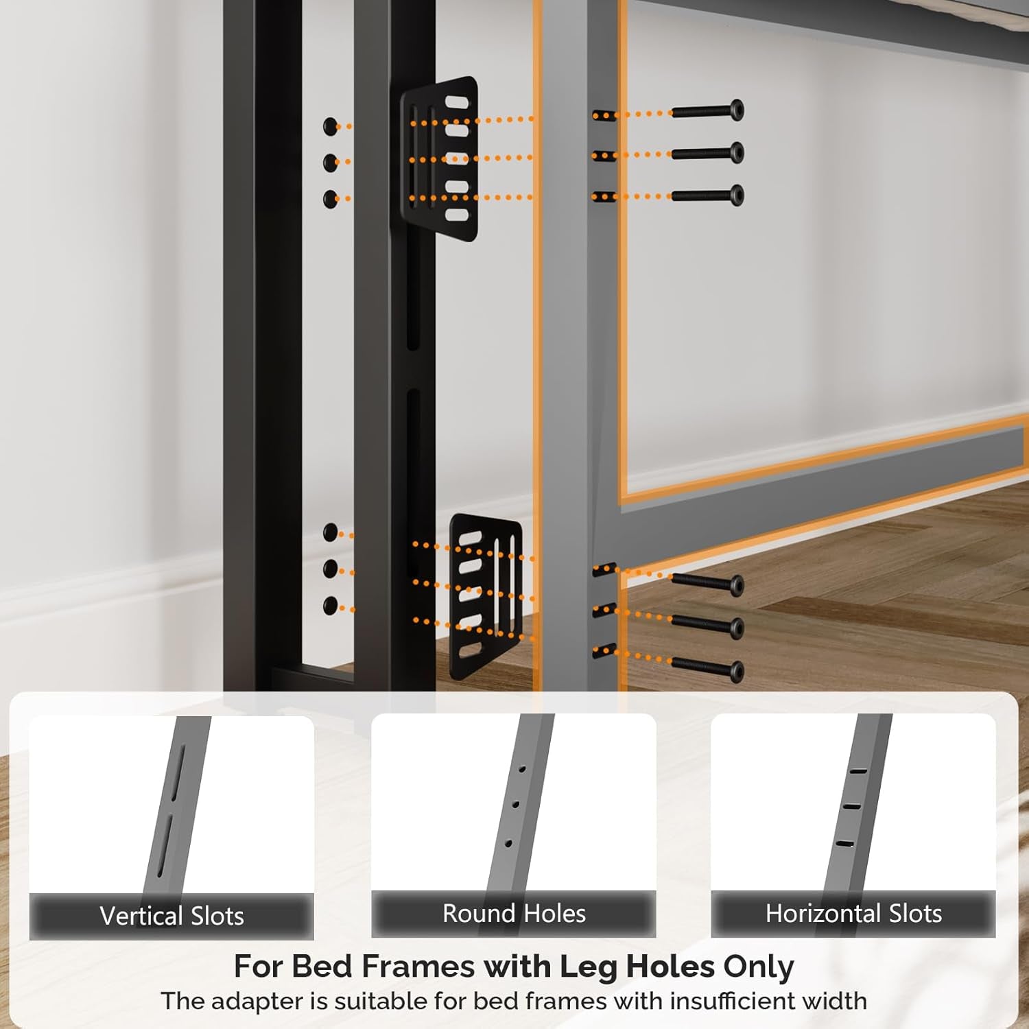 King Size Headboard Only, Adjustable Upholstered Headboard with 2 Tier Shelves and Pegboard with Charging Stations and LED Lights, Modern Bed Headboard with Storage for Bedroom Decor