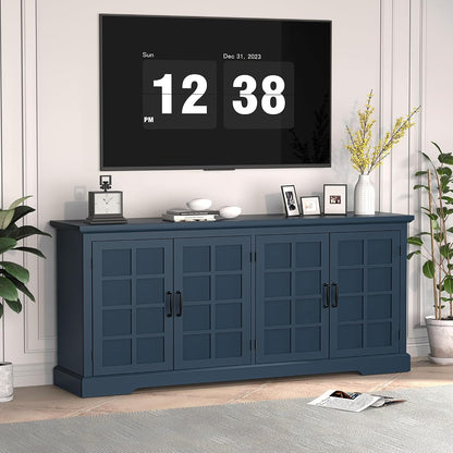 70.2" Wood Buffet Cabinet