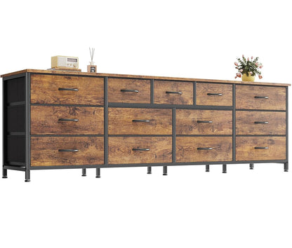 70 Inch Long Dresser for Bedroom, TV Stand for 65, 75, 80 Inch TV