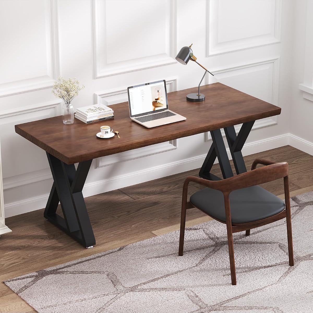 tiedingdingjiajuSolid Wood Desk 47 Inch