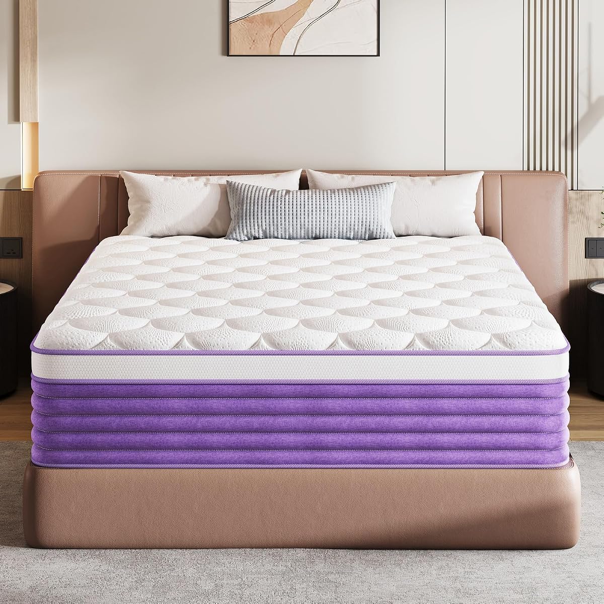 Queen Mattress, 12 Inch Queen Size Mattress in a Box