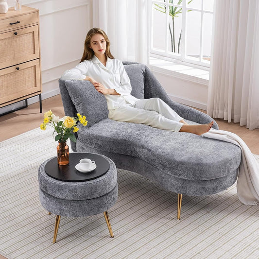 Modern Chaise Lounge Chair Indoor