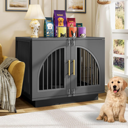 Dog Crate Furniture End Table