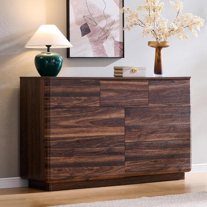 7 Drawer Dresser for Bedroom, Modern Push-to-Open Chest of Drawers