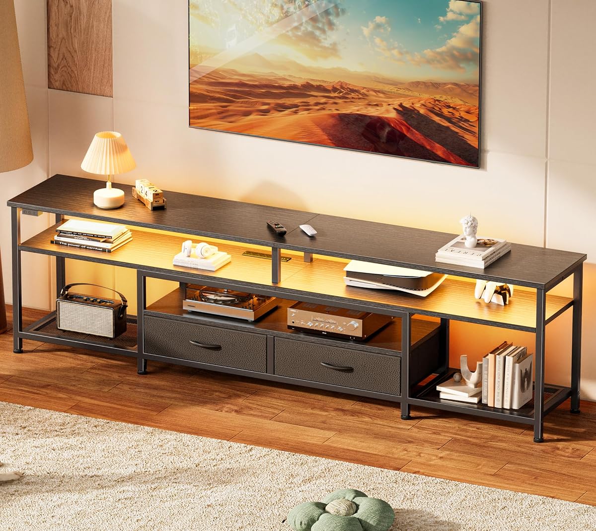 TV Stand for 75 80 Inch TV