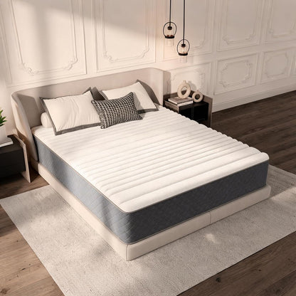 Twin Size Mattress, Hybrid Twin Mattress 12 Inch Medium Firm