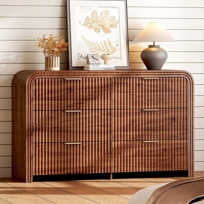 47.24" Modern Chest of Drawer, 6 Deep Drawers, Clothes Organizer