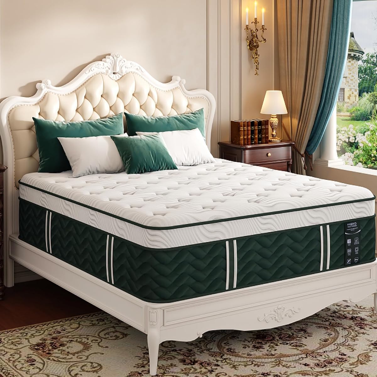 (Hotel-Level) Luxury 14 Inch Queen Size Hybrid Bed Mattress in a Box
