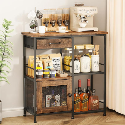 Coffee Bar Cabinet for Home