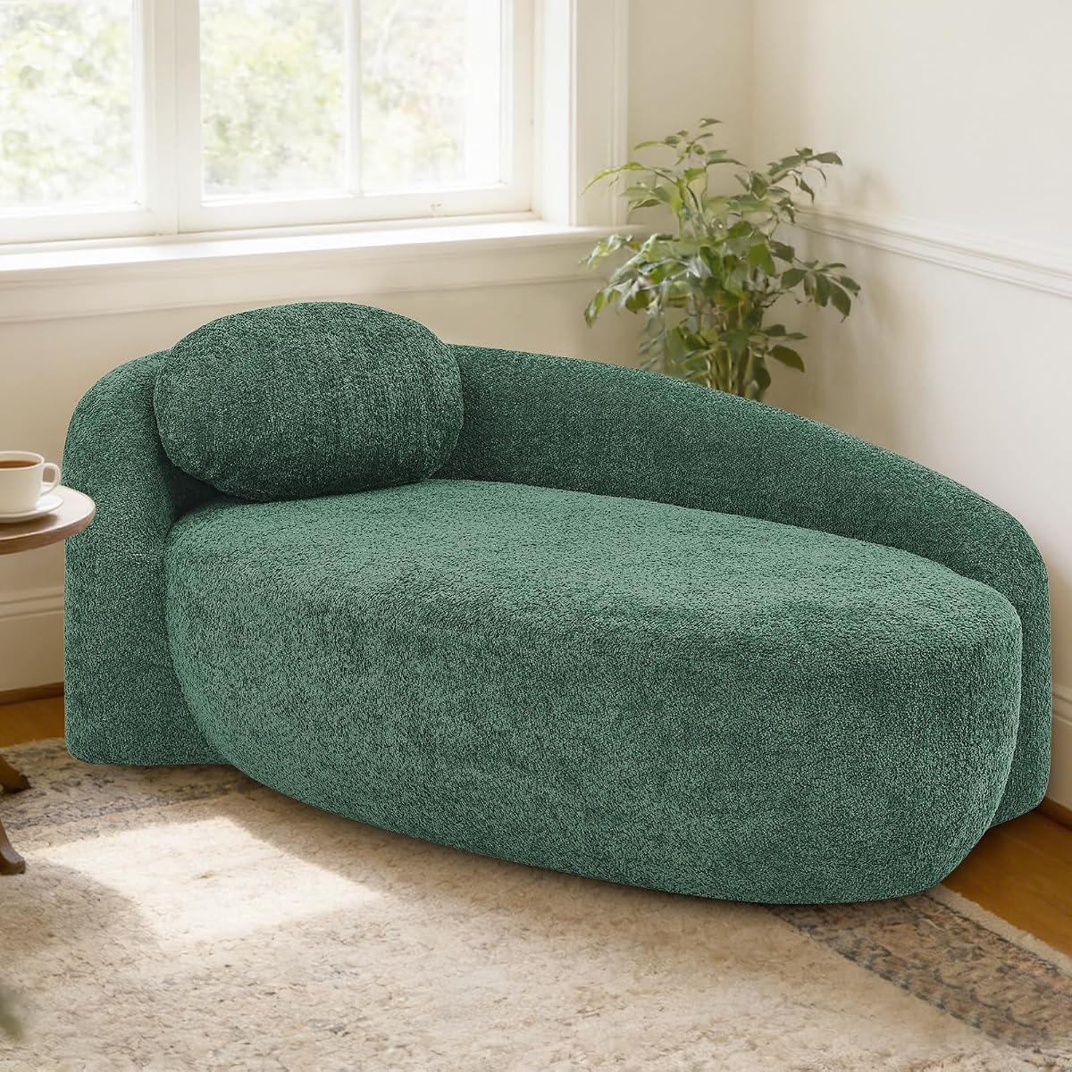 Upholstered Chaise Lounge Indoor for Living Room Bedroom