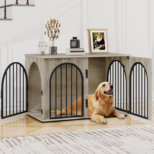 39.4'' Dog Crate Furniture,Dog Kennel Indoor for Medium/Large Dogs