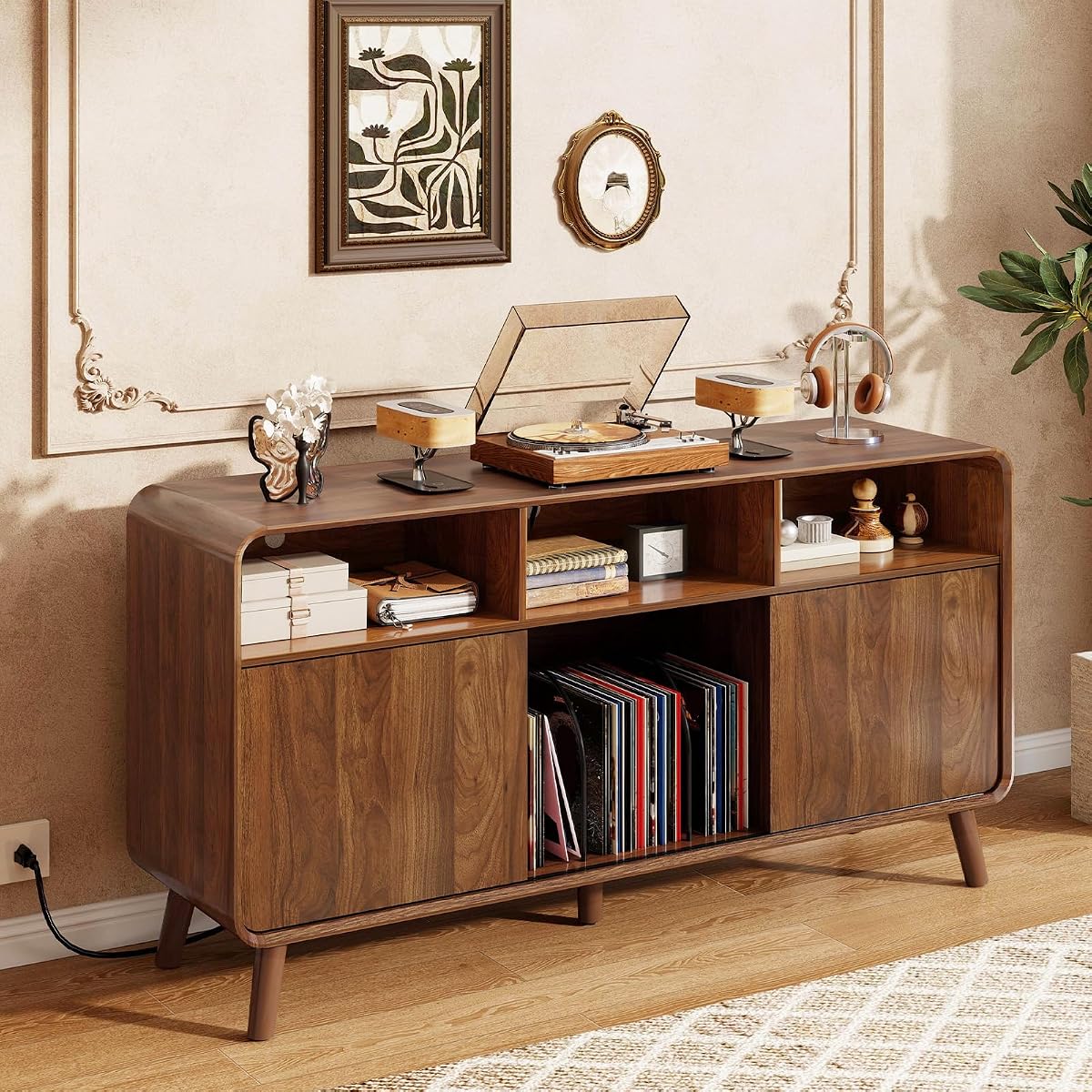 55 inch Record Player Stand