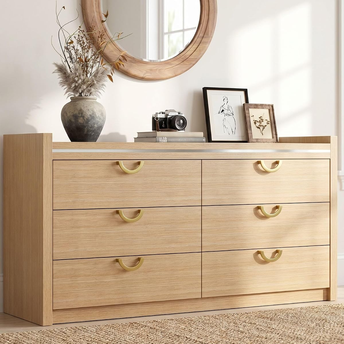 6 Drawer Dresser for Bedroom