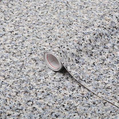 346-0180 Decorative Self-Adhesive Film, Grey Granite, 17" x 78" Roll