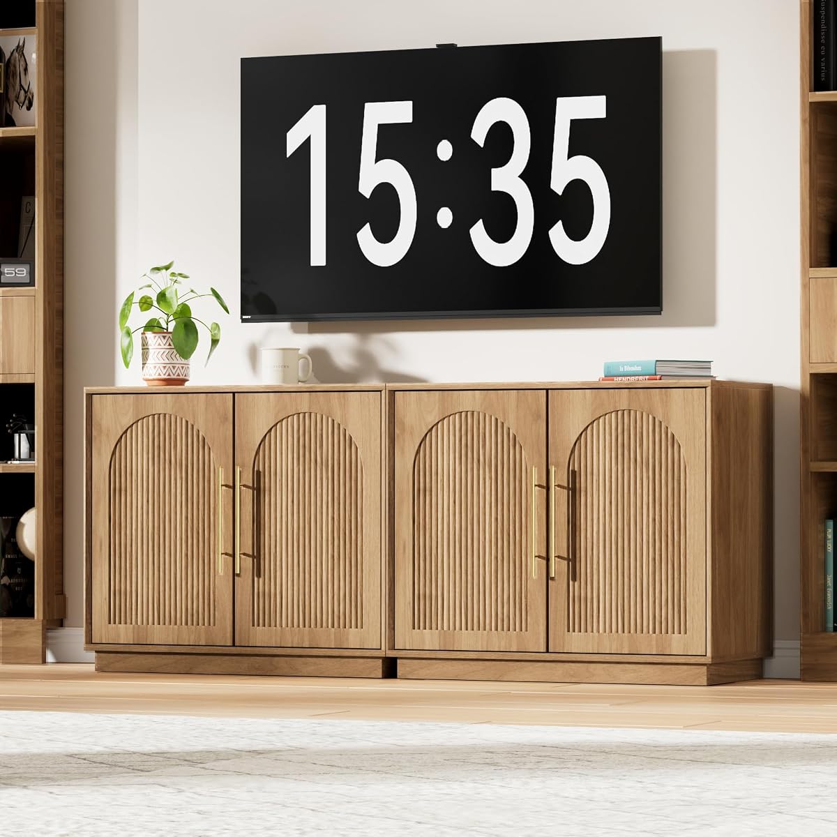 TV Stand for 55-75 Inch TV